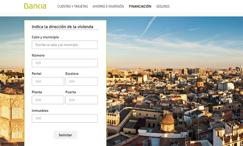Valoraciones online Bankia